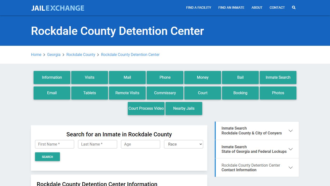 Rockdale County Detention Center - Jail Exchange