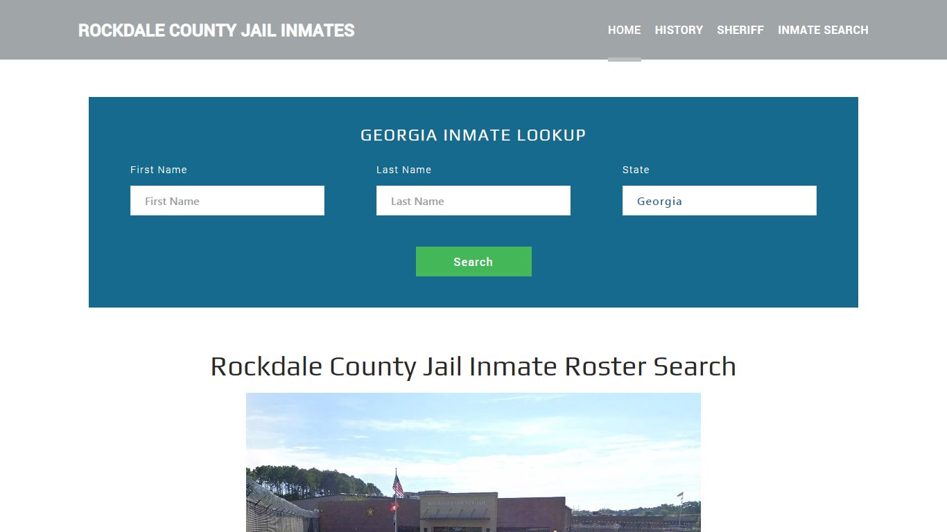 Rockdale County Jail Inmate Roster Lookup, Conyers, GA